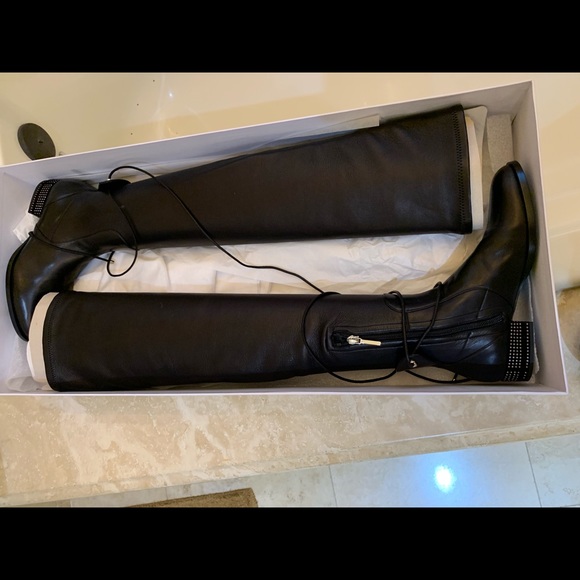 Dior Nappa Stretch Over Knee Boot - Picture 3 of 7